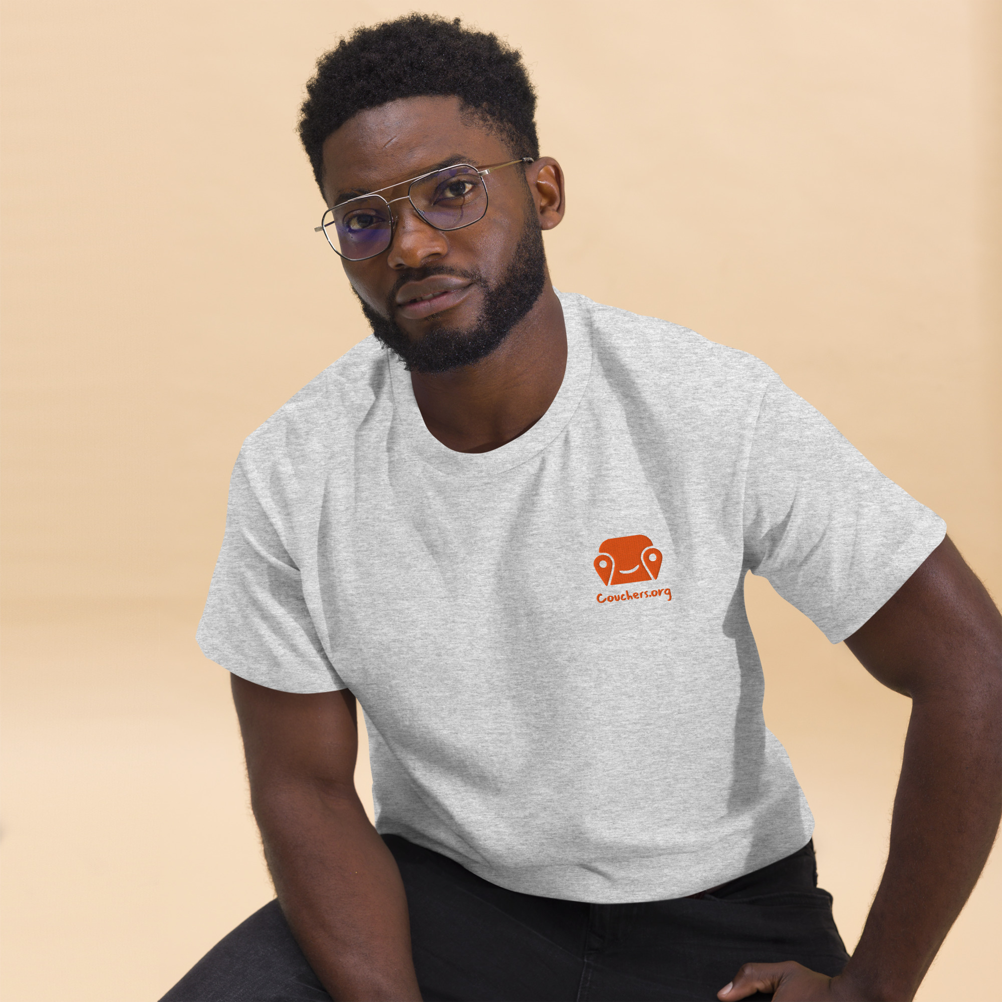 Unisex Classic Tee - Logo On Chest - Image 7
