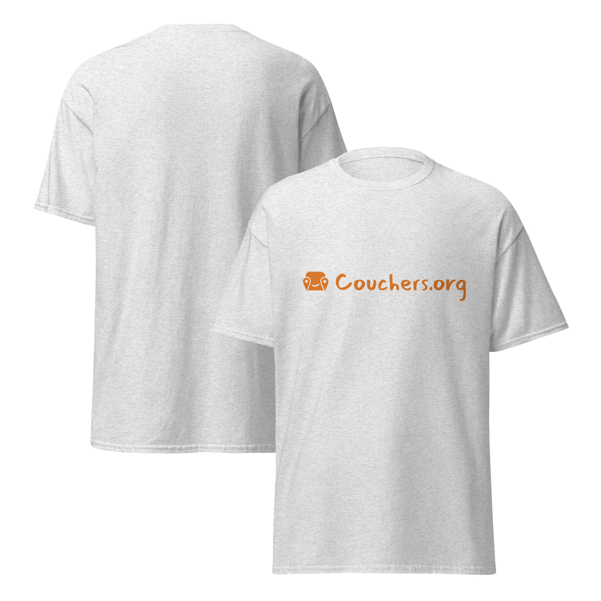 Unisex Classic Tee - Text On Chest - Image 3