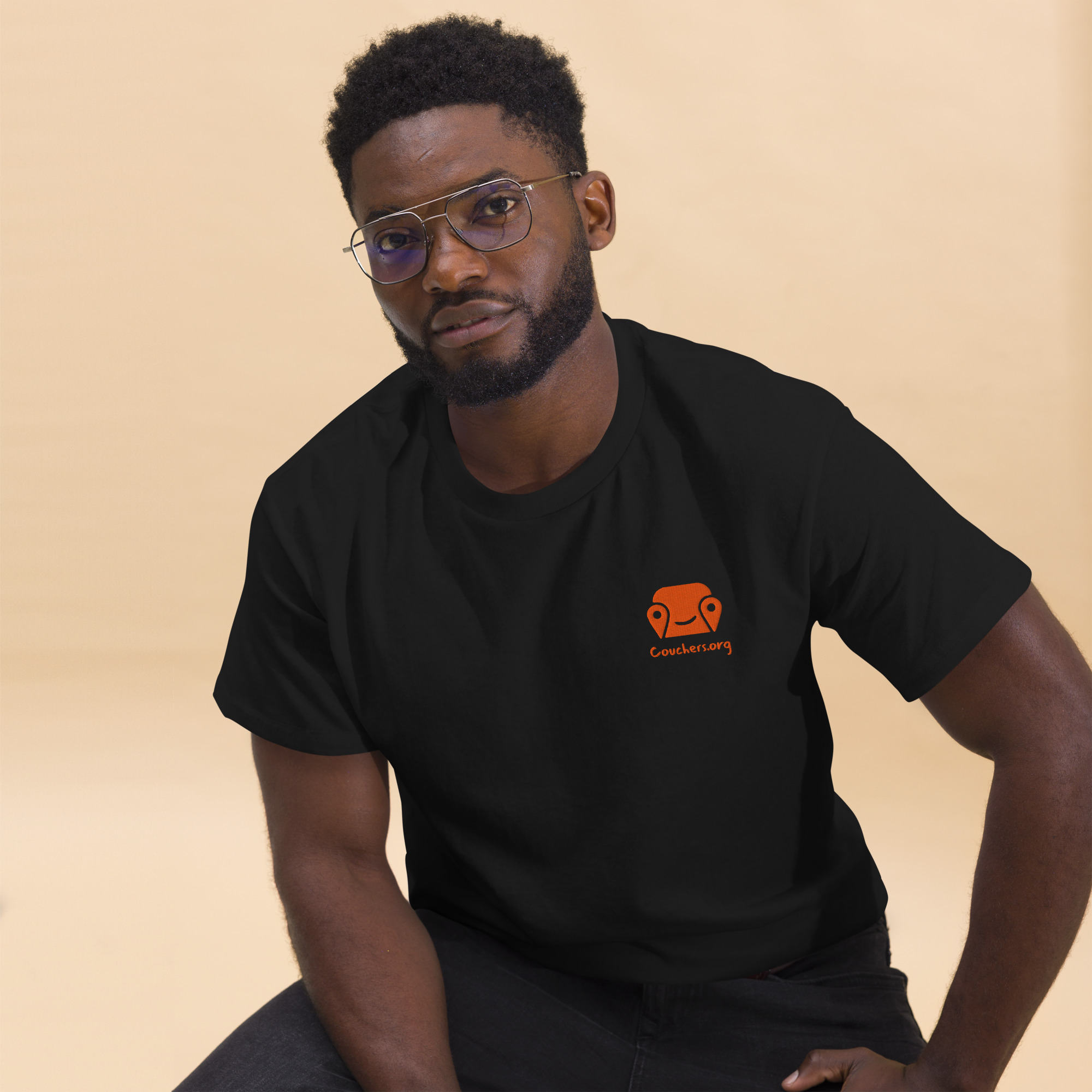 Unisex Classic Tee - Logo On Chest - Image 5