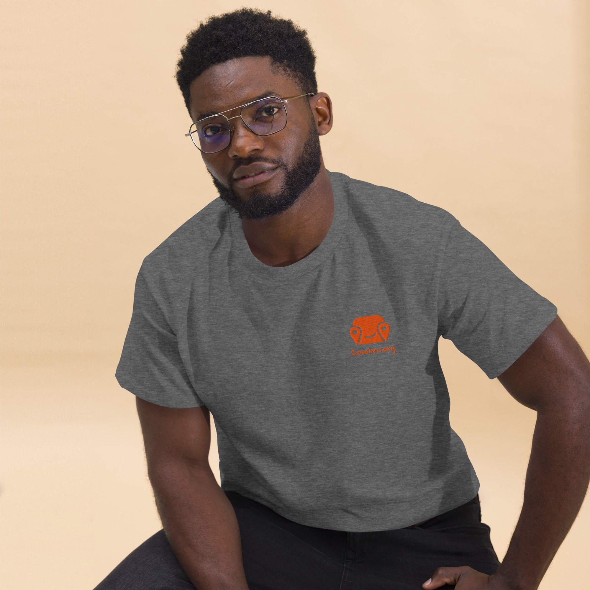 Unisex Classic Tee - Logo On Chest - Image 10
